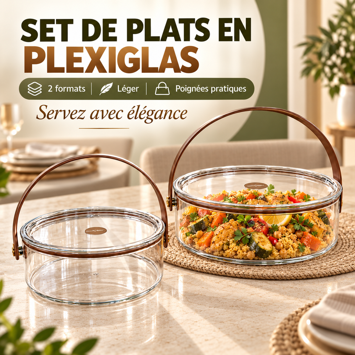 Boîtes en Mélamine Plastique Alimentaire — Conservation Fraîcheur Garantie | Sans BPA 💎