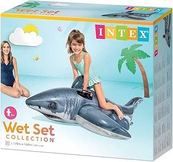 INTEX Wet Set Collection - Requin Géant Gonflable