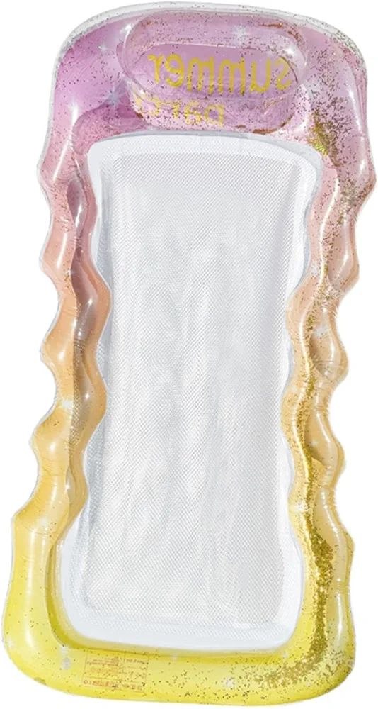 Matelas Gonflable Piscine Summer Fun avec Paillettes