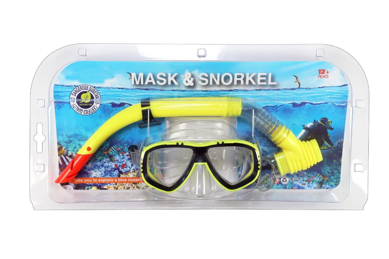 Kit Masque & Snorkel - Plongée Snorkeling 12+ ans
