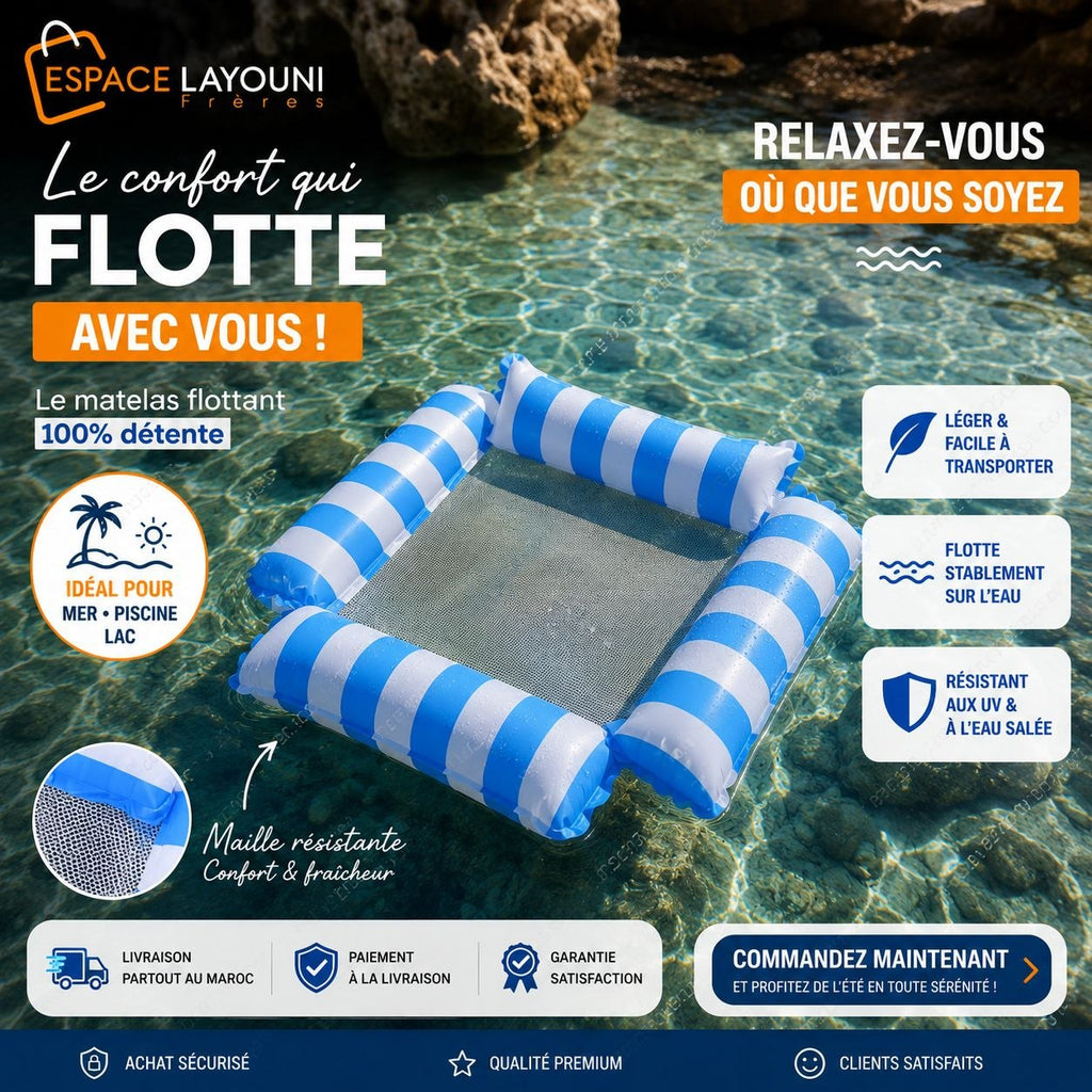 Matelas Flottant - Le Confort qui Flotte avec Vous