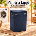 Panier à Linge Pliable avec Couvercle